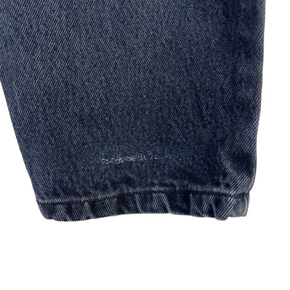 Jennifer Moore Petites Gray Denim Jeans Size 14 High Waist Mom Fit 100% Cotton - Picture 9 of 10